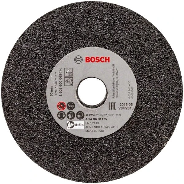 Bosch Taşlama Zımpara Diski  125 Mm