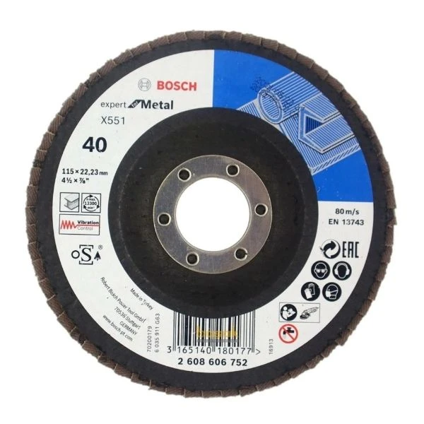 Bosch Taşlama Zımpara Diski 115 Mm