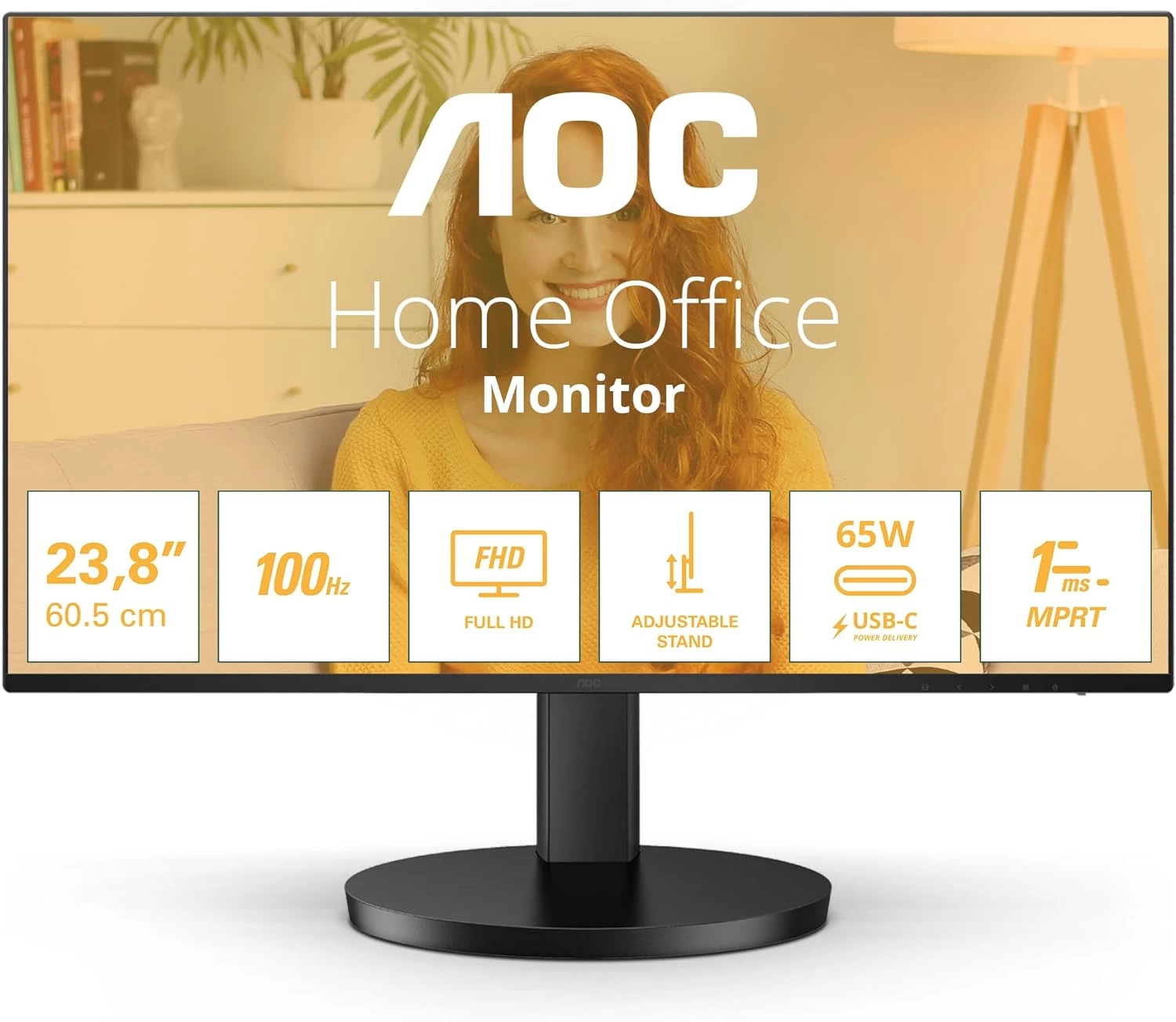 27 Aoc 27b3cf2 Ips Fhd 4ms 100hz Hdmi Usbc