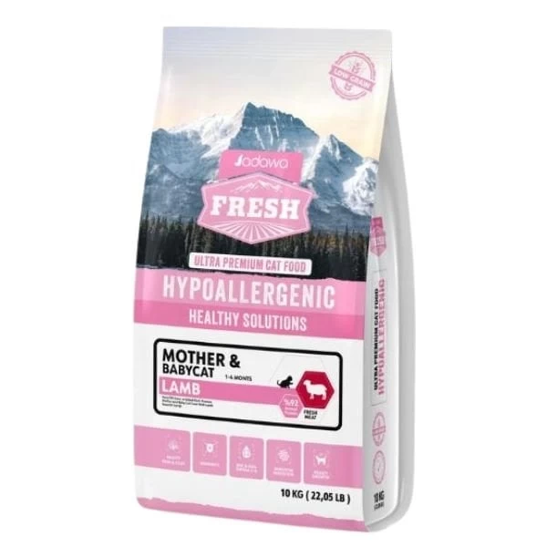 Jadawa Fresh Kuzu Etli Anne Ve Yavru Kedi Maması 10 Kg