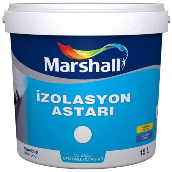Marshall İzolasyon Astarı Şeffaf 2,5 Lt