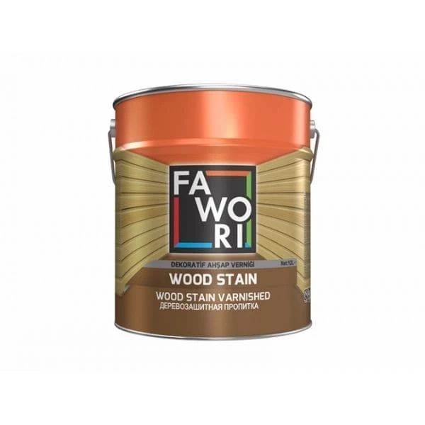 Fawori Vernikli Ahşap Koruyucu Tik 2,5 Lt